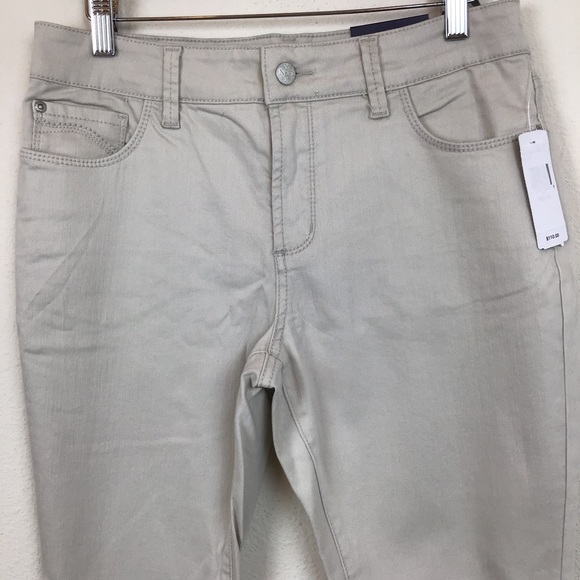 NWT NEW Not Your Daughters Jeans NYDJ Ivory Classic Clay Sheri - Picture 4 of 14